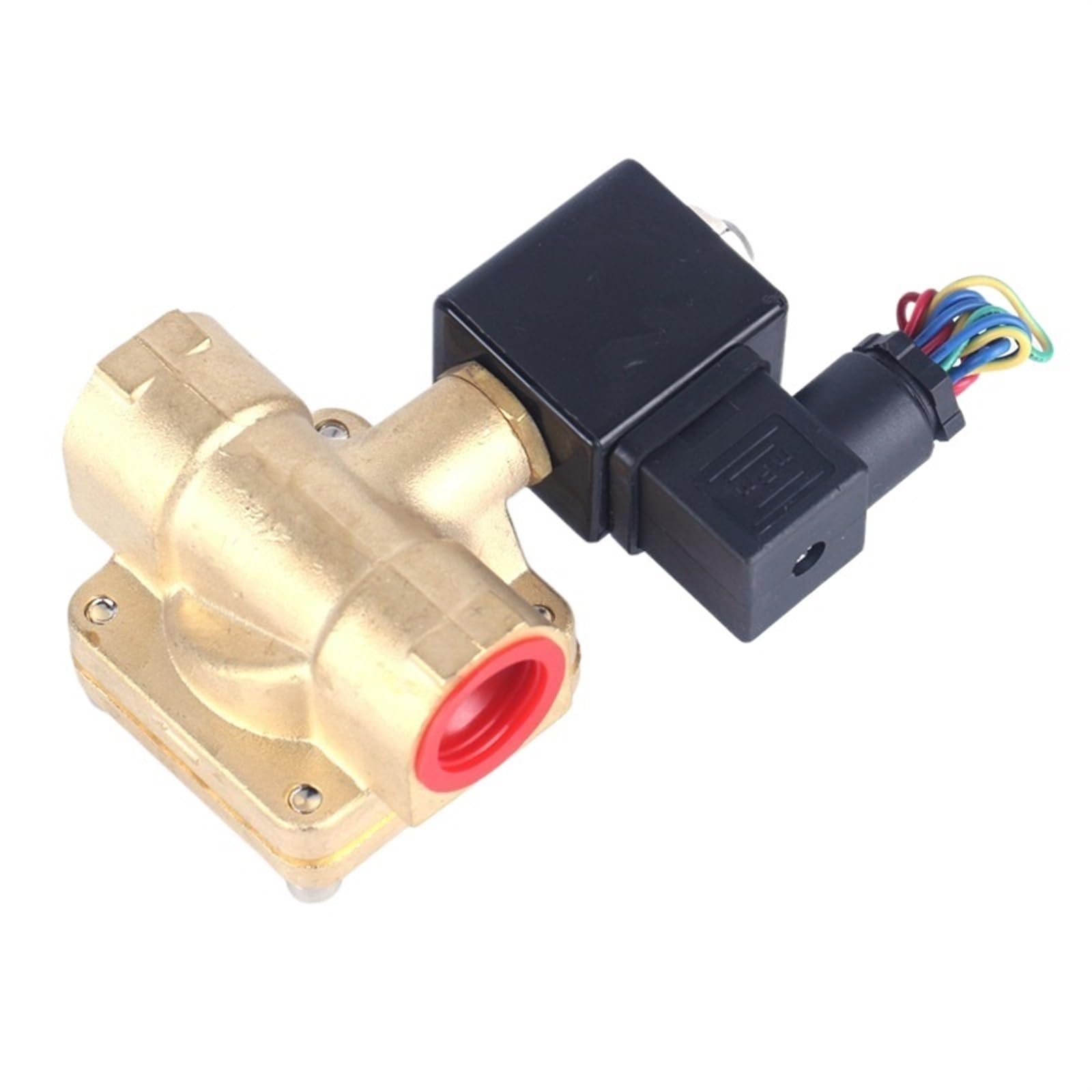 IEUMJNAT Normally Closed 16bar Solenoid Valve Water 1/4 220v 12v Pilot Operating(Bsp-110vac,0927000-EPDM)