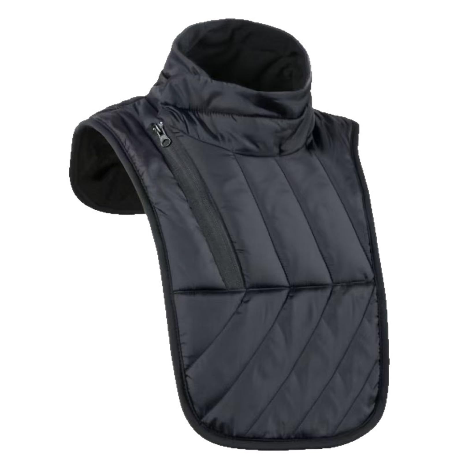 YROHGKPN Thermal Motorcycle Neck Warmer Chest Vest Windproof Fleece Lining