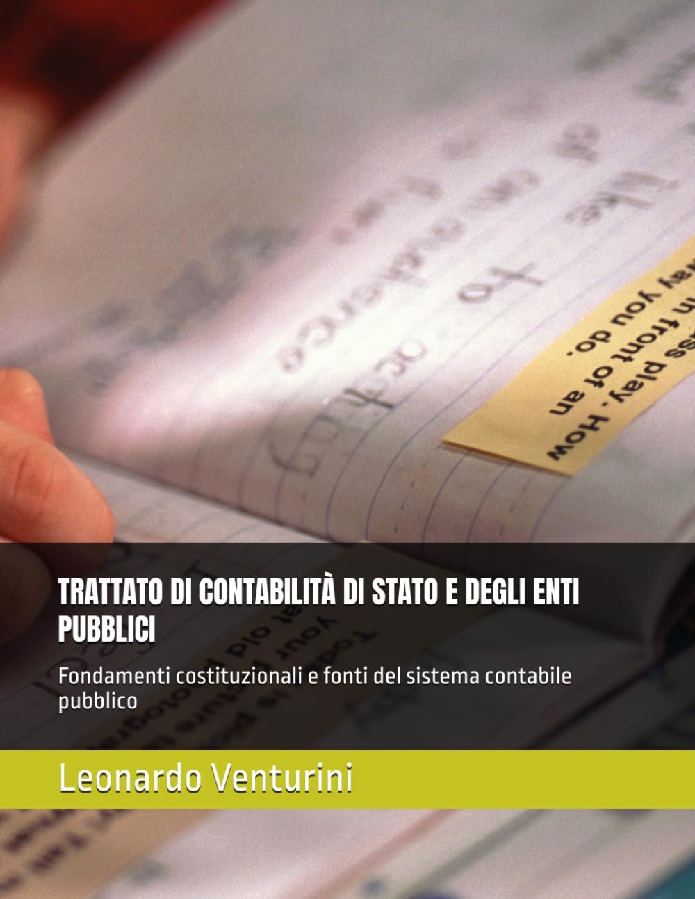 TRATTATO DI CONTABILITÀ DI STATO E DEGLI ENTI PUBBLICI: Fondamenti costituzionali e fonti del sistema contabile pubblico
