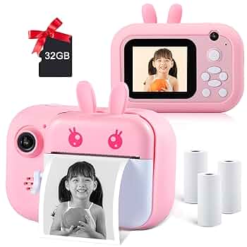 子供のHDカメラ用子供カメラインスタントプリントカメラサーマルフォト 子供のHDカメラ用子供カメラインスタントプリントカメラサーマル