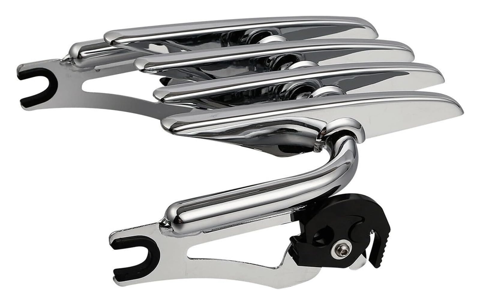 para Harley para Touring Street Electra Glide Road King 2009-2022 FLHXSE/2/3 FLTRSE3 Stealth Portaequipajes Traseros Desmontables Motocicletas Portapacchi Moto(Chrome)