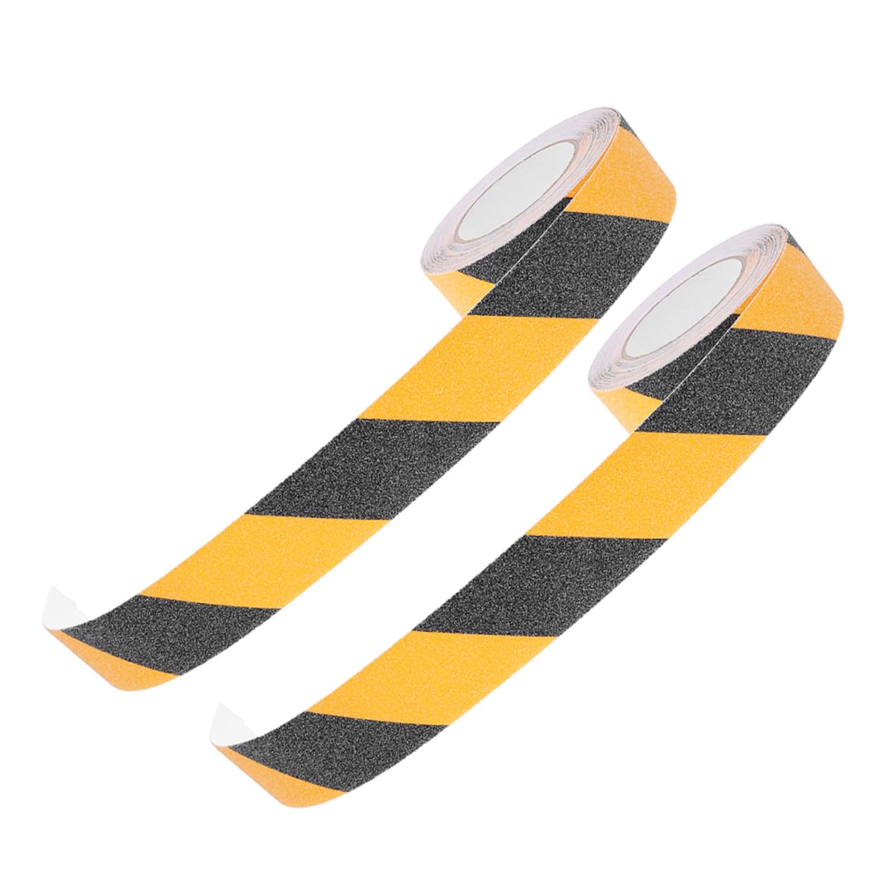 Cinta Antideslizante para Escalones Pvc 2 Rollos 10m X 50 Mm | Superficie de Agarre Mejorada, Resistente al Clima, para Interior y Exterior