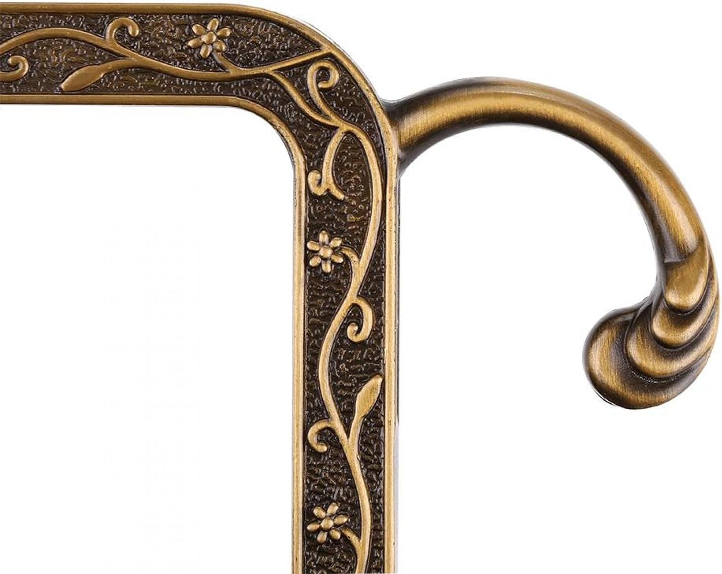 Bathroom Toilet Paper Holder, Wall Mounted Antique Vintage Brass Toilet Bathroom Paper Holder Phone Shelf(Bronze)