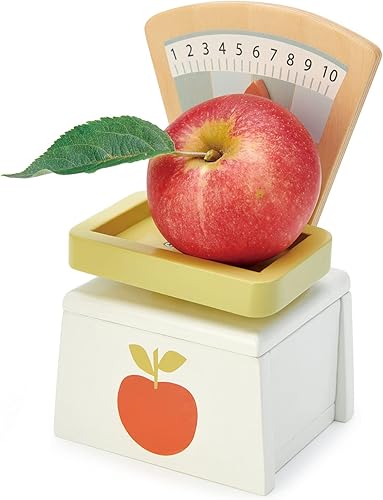 Miniatura 3 de Tender Leaf Toys - Escala de mercado - Hermoso juego de básculas de pesaje de comestibles para juegos de simulación para niños mayores de 3 años