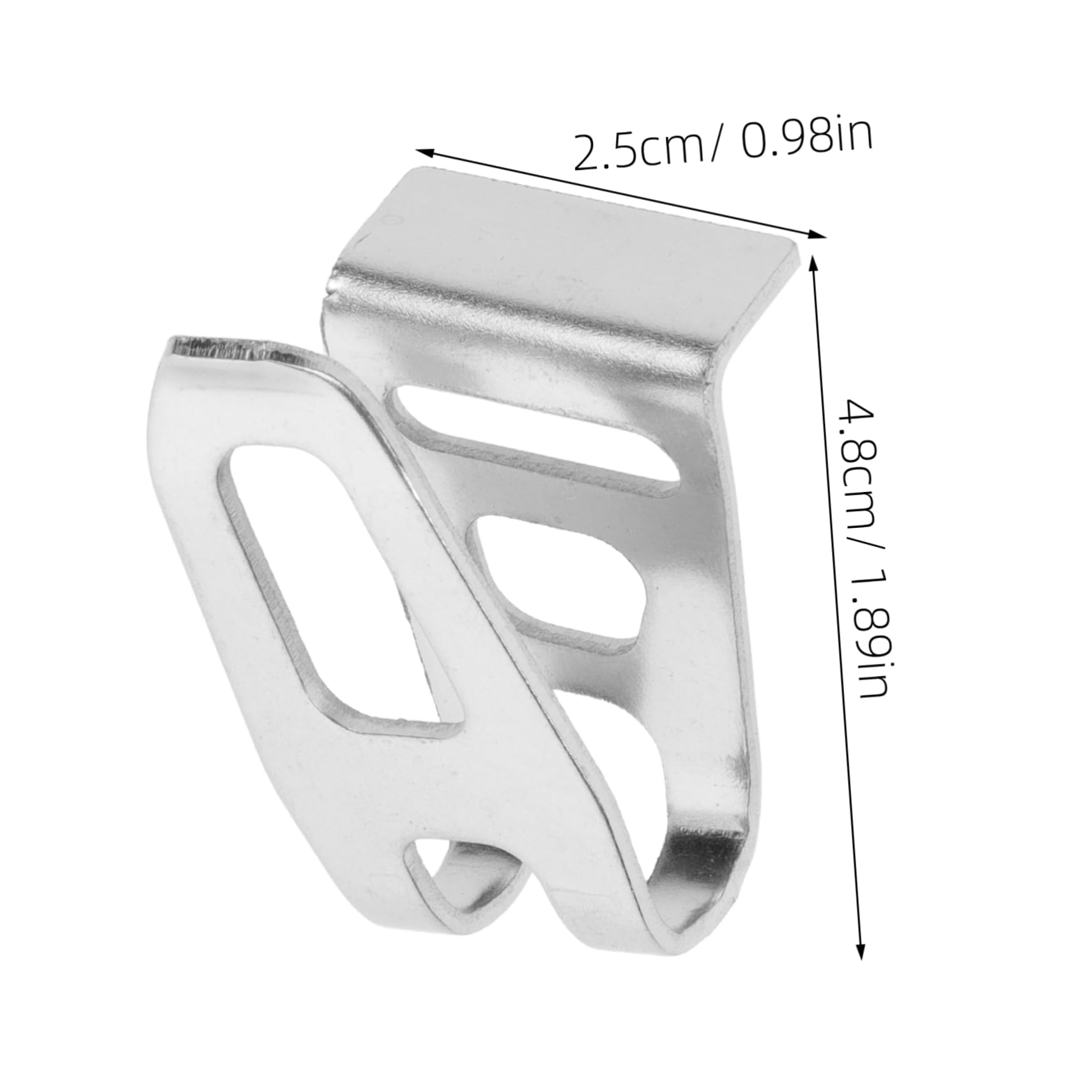 GALPADA 5 Set Ganci Da Cintura Acciaio Inossidabile Per Trapano Elettrico Clip Per Cintura Compatibili Con Utensili Elettrici E Trapani Percussione Design Compatto E Sicuro Per 2 Pezzi*5