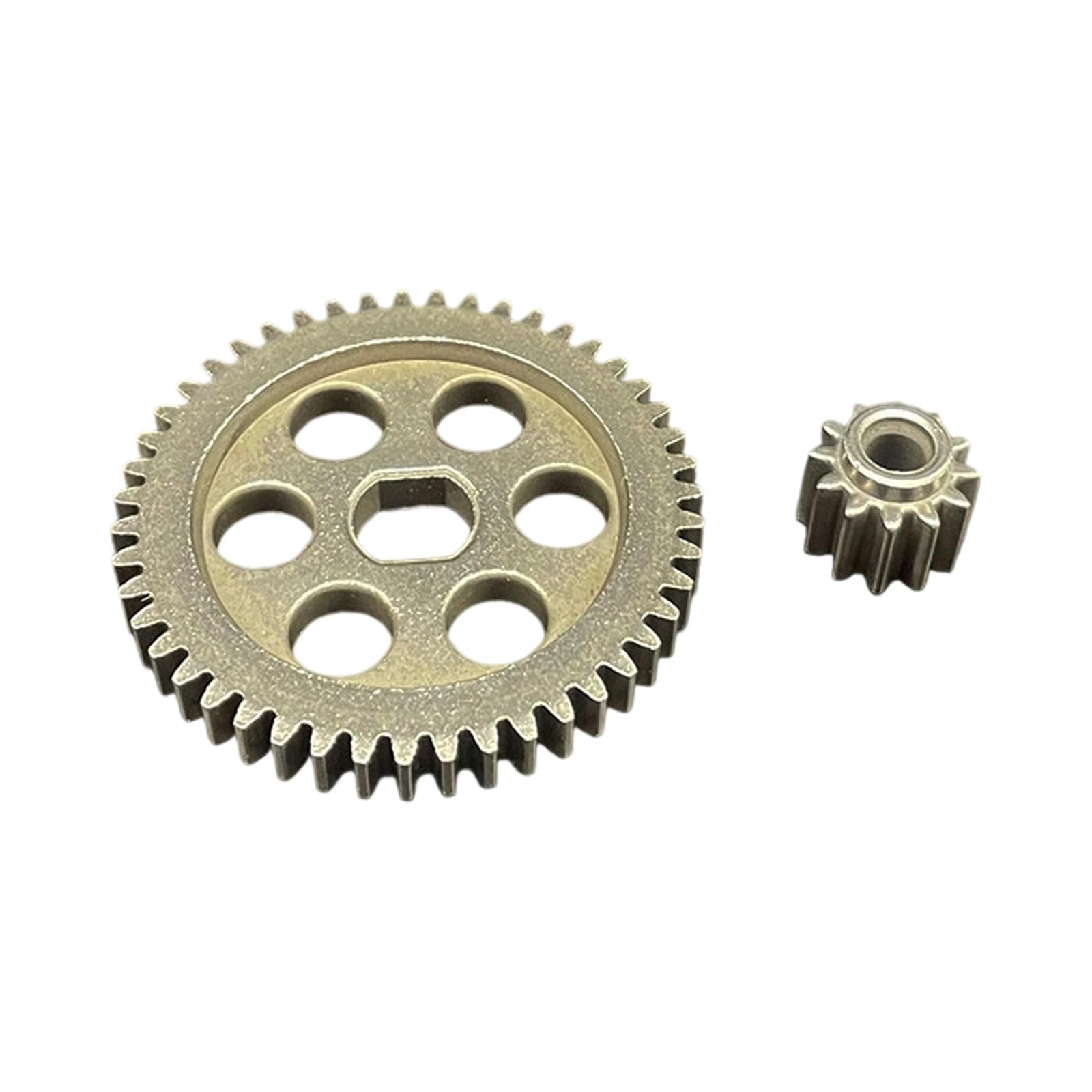 48 / 51mm Chainsaw Transmission Gear Replacement – Low Noise Metal Assembly for Lawnmower & Electric Chainsaw 8-12inch Metal Replacement Gear