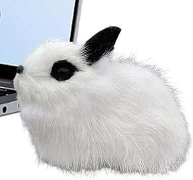 Rabbit Stuffed Doll Soft Sleeping Companion Plush Bunny Doll | Soft Plush Rabbit Figurine for Table Doll Model for Women Men Kids Teens Adults Living Room Bedroom Sofa
