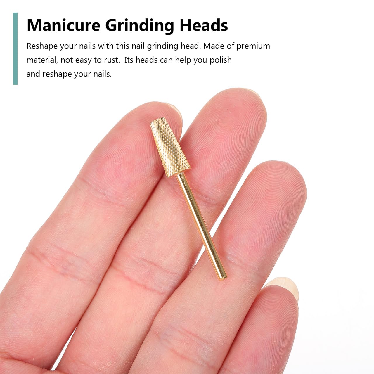 Nail Drill Bits Nail Carbide Gel Polish Acrylic Removal Salon Manicure Pedicure Electric File Tools Smooth Round Safety Acrylic Art Tools Carbide Remover Bits for Manicure Pedicure Home Salon