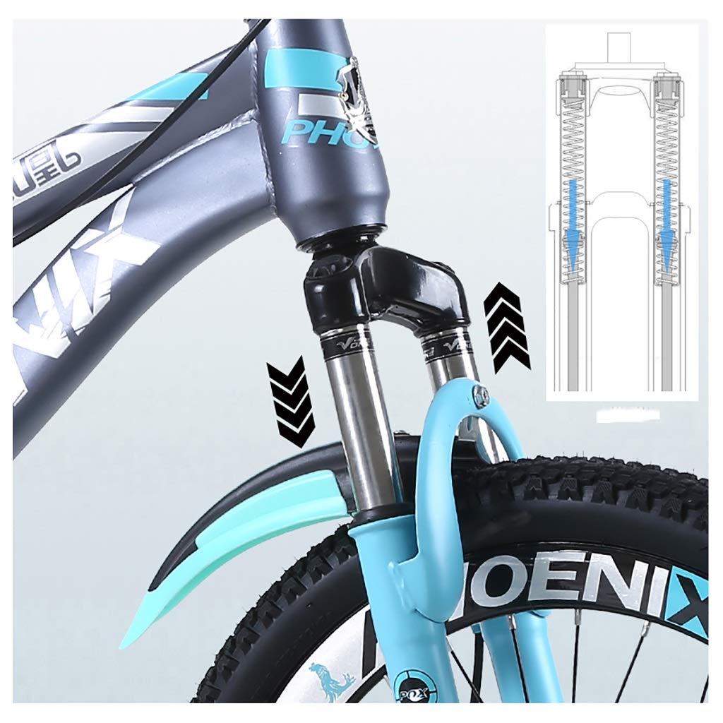 Amazon.co.jp: 20/22インチ子供用自転車、衝撃吸収機能付き21スピード