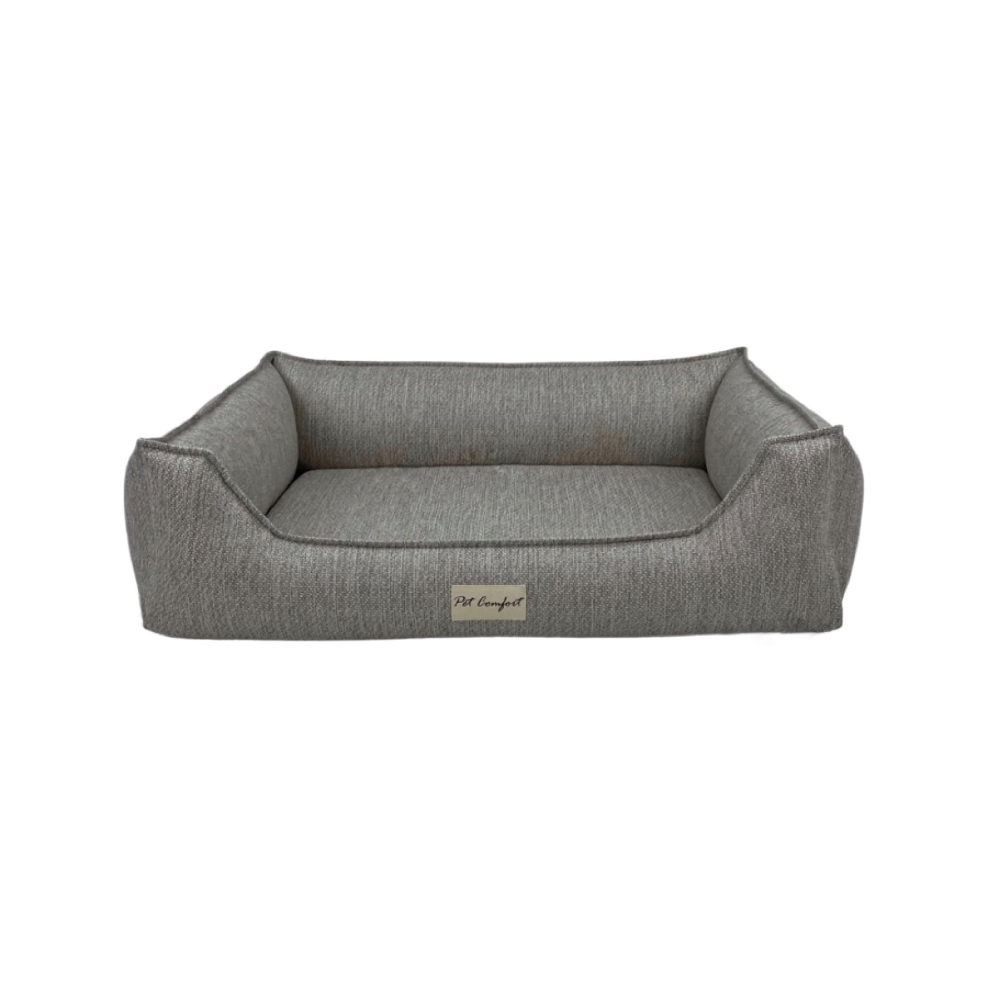 Pet Comfort Delta Varius Açık Gri Köpek Yatağı L 70x90cm