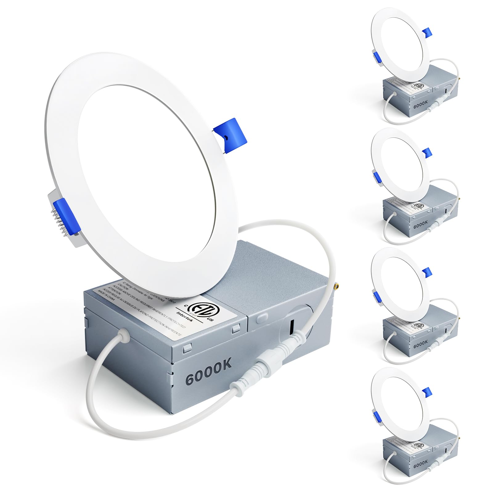 Ensenior 4-Inch LED Recessed Lights - Dimmable & Energy Efficient -15