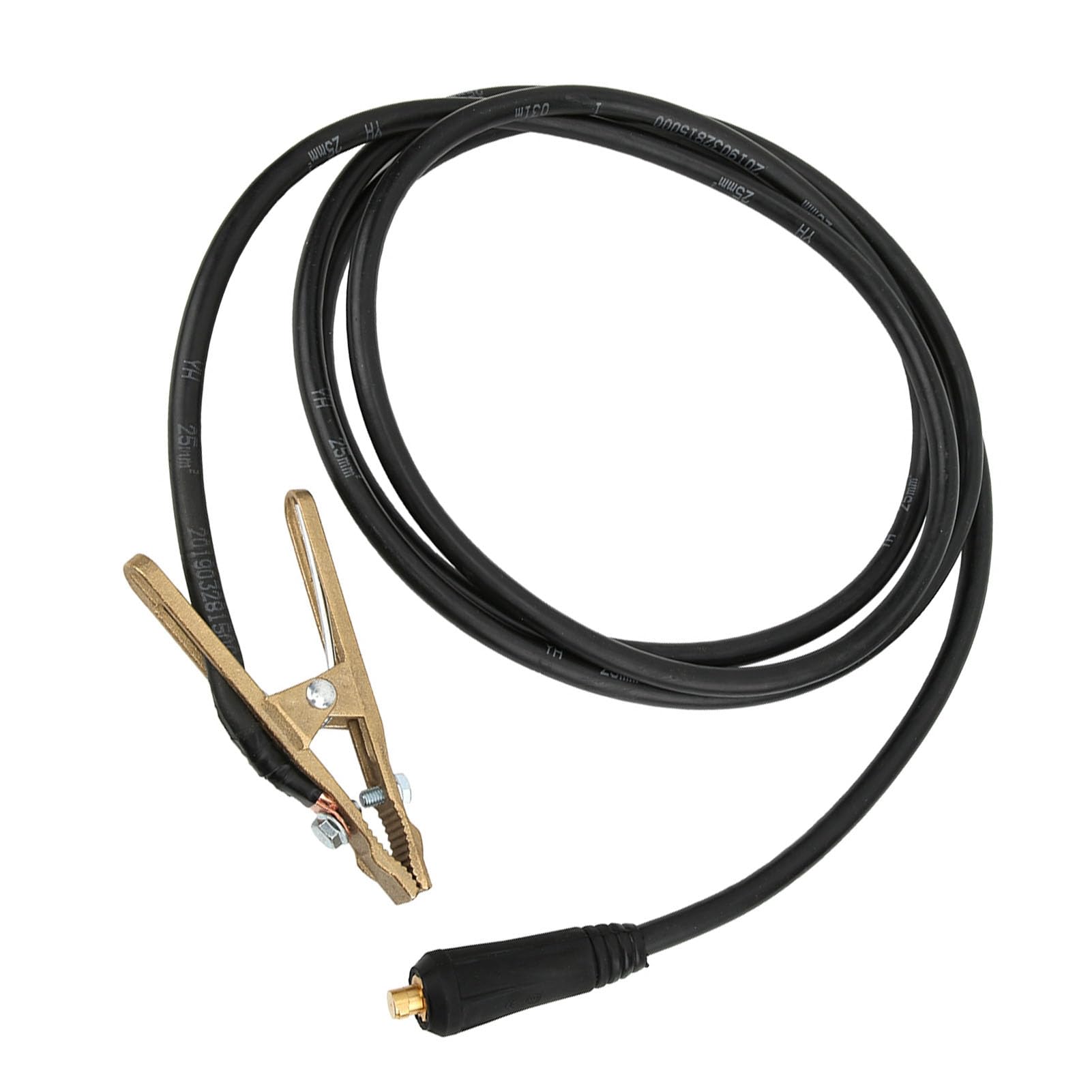 260A Ground Clamp for Welding, 3 Meter Cable, Brass, Suitable for Large Current Welding with MIG, TIG, Long Durability