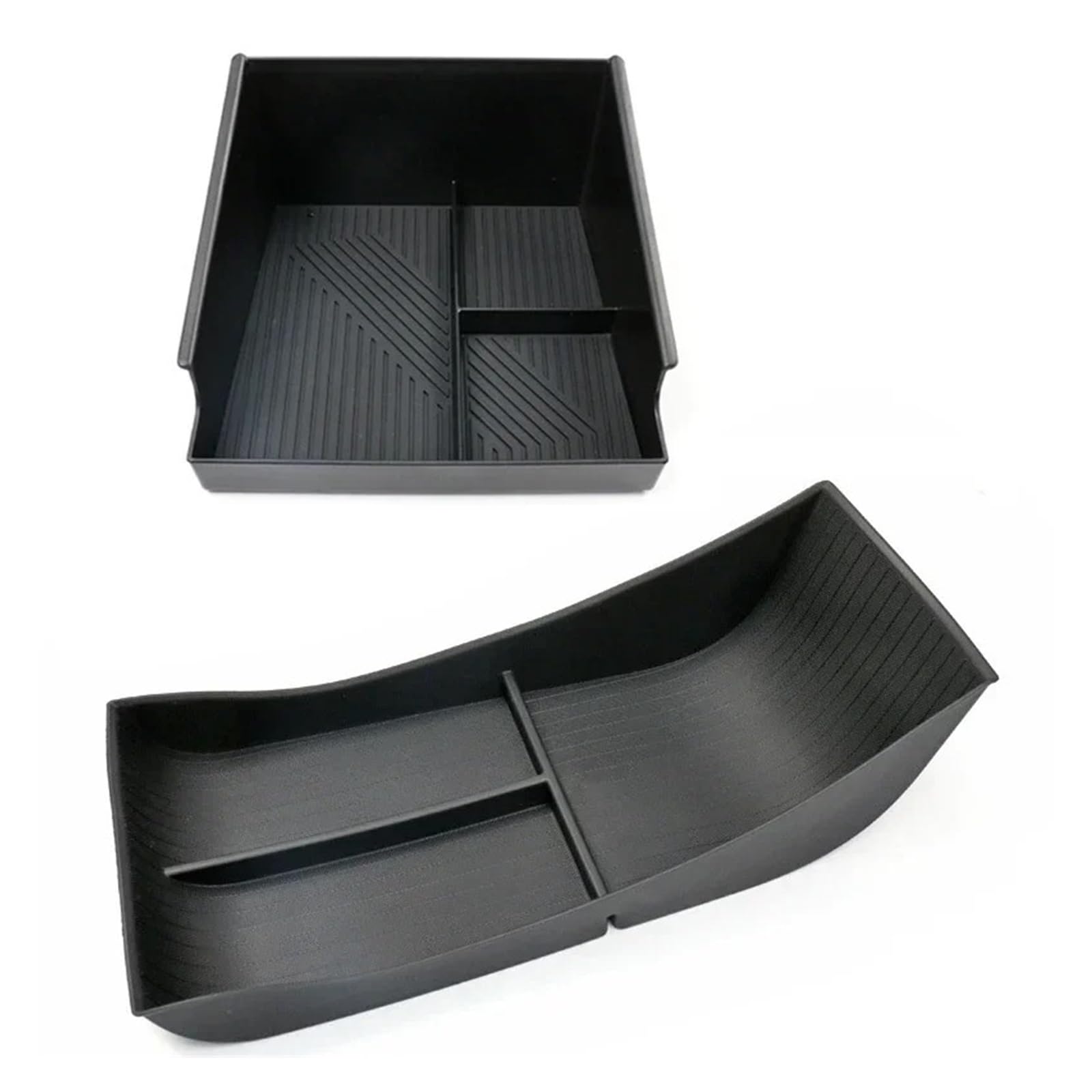 Sckcpnhnpp One Color Console Storage Box Container For Byd For Seal For Atto 4 Ev 2022-2024 Auto Central Control Armrest Storage Tray Car Organizer Holder Box Interior Supplies Armrest Storage Tray(2)