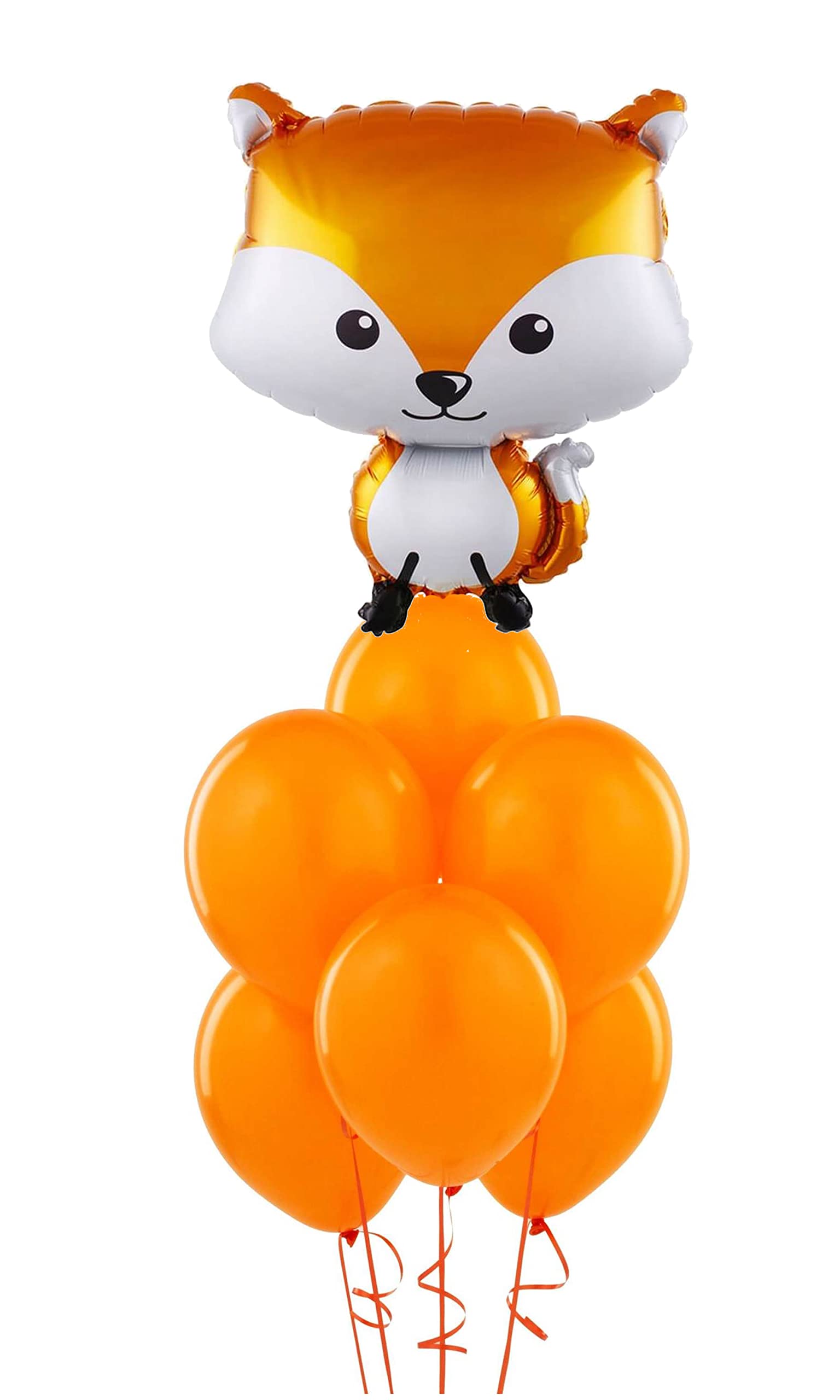 Buy Jagmag® Woodlands Fox Balloon Bouquet , Animals Theme Birthday Party Supplies Decorations