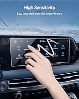 Vista 78 de Protector de pantalla de coche para Ford Edge 2024 2025 2023 2022 2021 (SE/SEL/ST-Line/Titanio/ST) Accesorios Protector de pantalla de vidrio