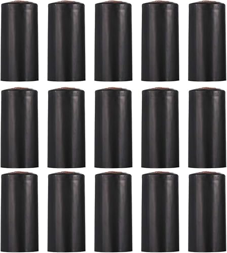 STOBOK Corchos para botella de vino de crucero, 100 unidades de cápsulas termorretráctiles para botellas de vino, cápsulas retráctiles para bodegas