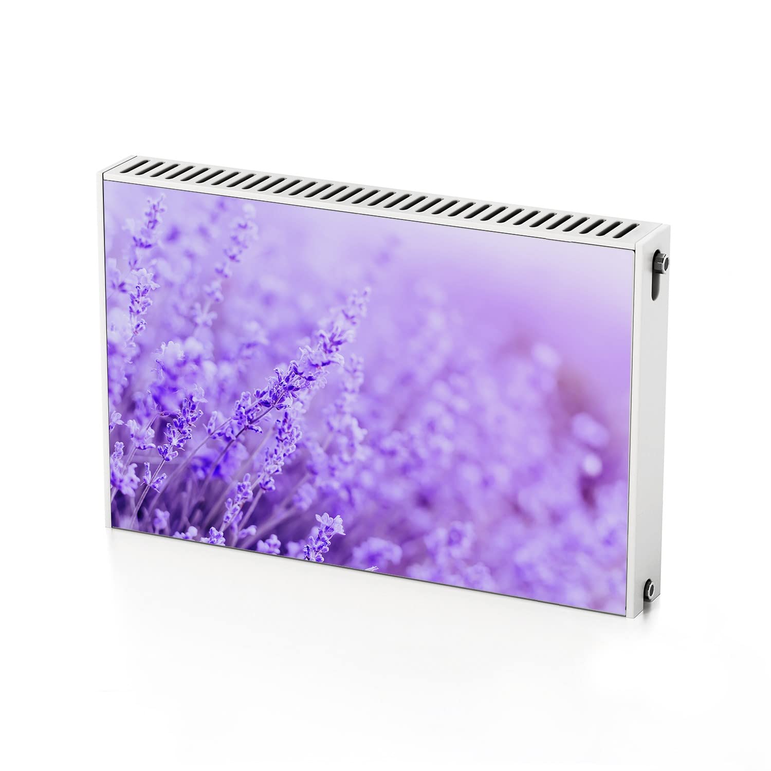 Décoration de radiateur magnétique lavande pour salon chaleureux
