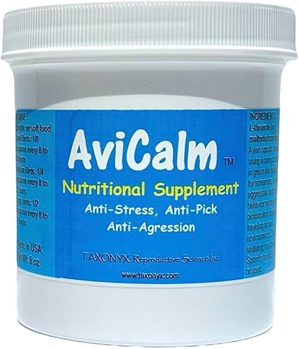 Taxonyx Avicalm - Calming Supplement for Birds (2 oz)