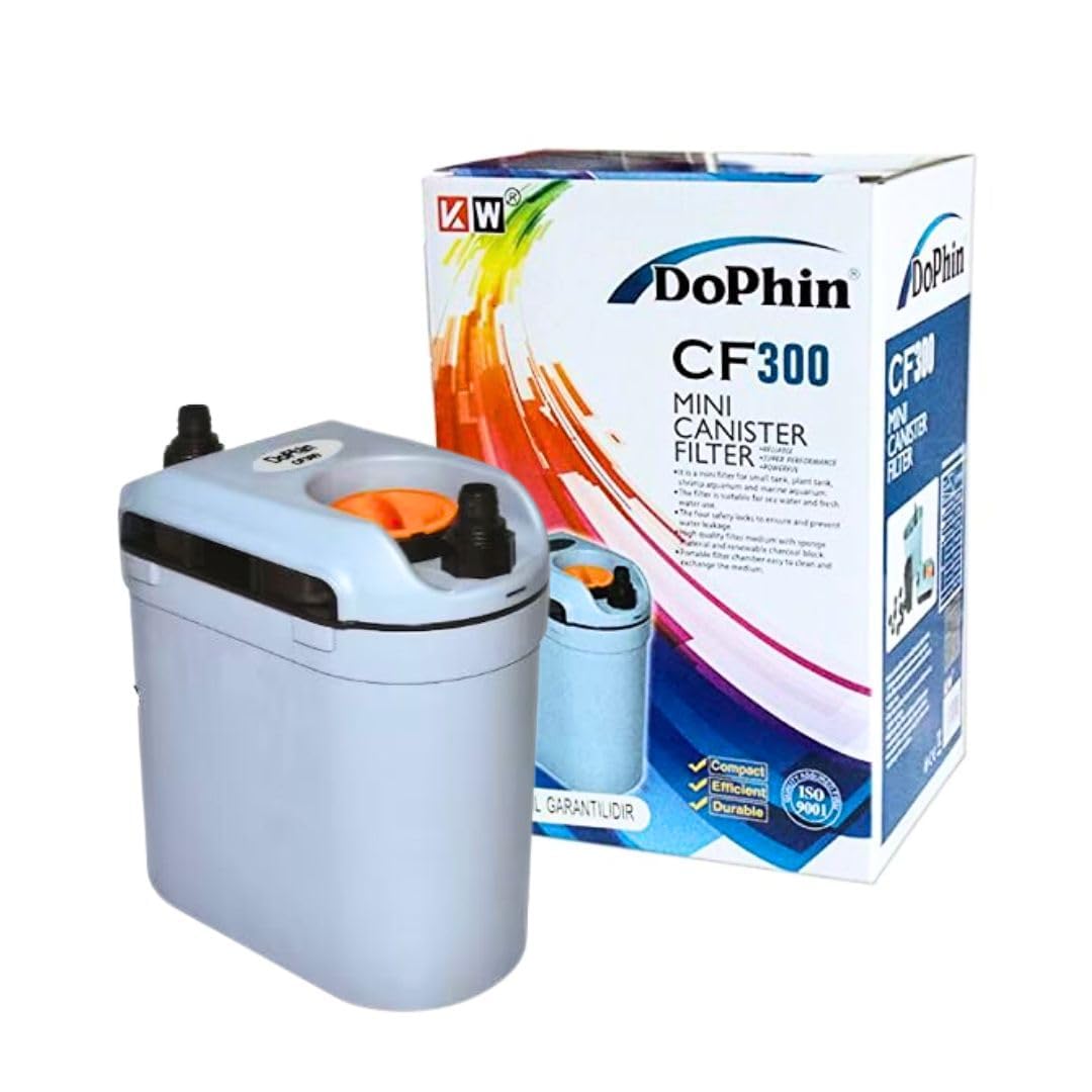 aqua nature Dophin(Cf Series)External Canister Aquarium Power Filter(Cf-300|6.7W|410L/Hr)By Aquanature (B0CWP2KLYF) Amazon Price History, Amazon Price Tracker