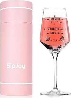 Lustige Geschenke für Frauen 550ml Weingläser mit Gravur Personalisierte Geschenk Geburtstagsgeschenk für Frauen Weihnachtsgeschenke für Mama Beste Freundin Geschenke für Adventskalender