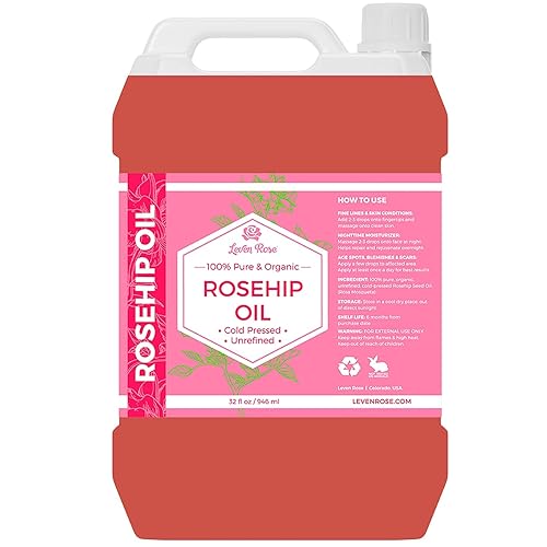Miniatura 5 de Aceite de rosa mosqueta de Leven Rose 100 natural a granel 32 oz