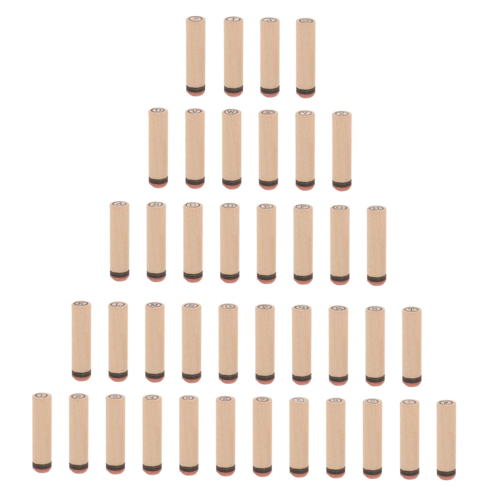 NUOBESTY 5sätze Diy Holzstempel Mit Buchstaben Teiliges Alphabetisches Stempelset Für Scrapbooking Handkonto Und Kreative Dekorationen Langlebige Benutzerfreundliche Stempel Für Ihre