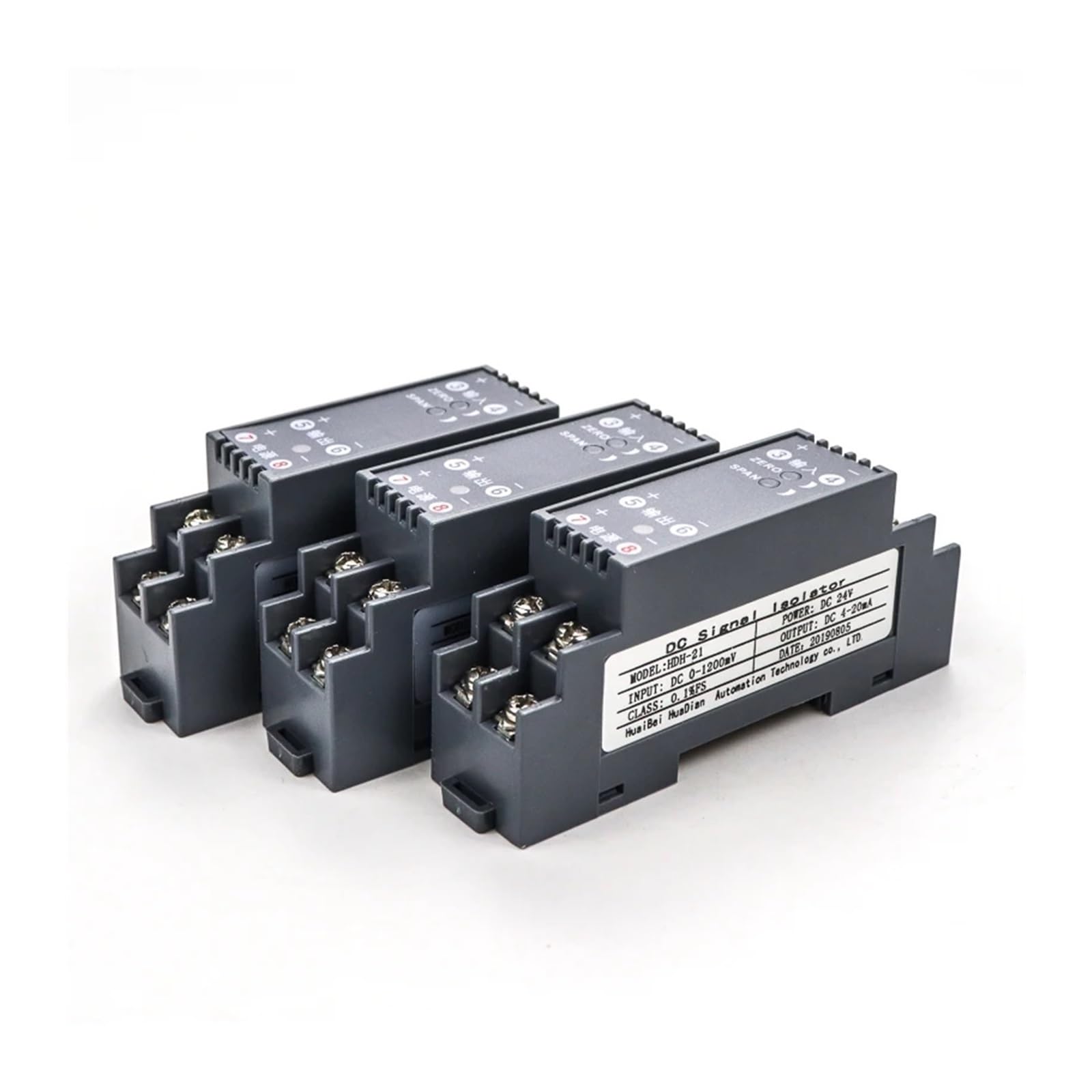 Convertisseur de signal 4-20mA à sortie isolée 0-10V pour régulation de tension 0-200V
