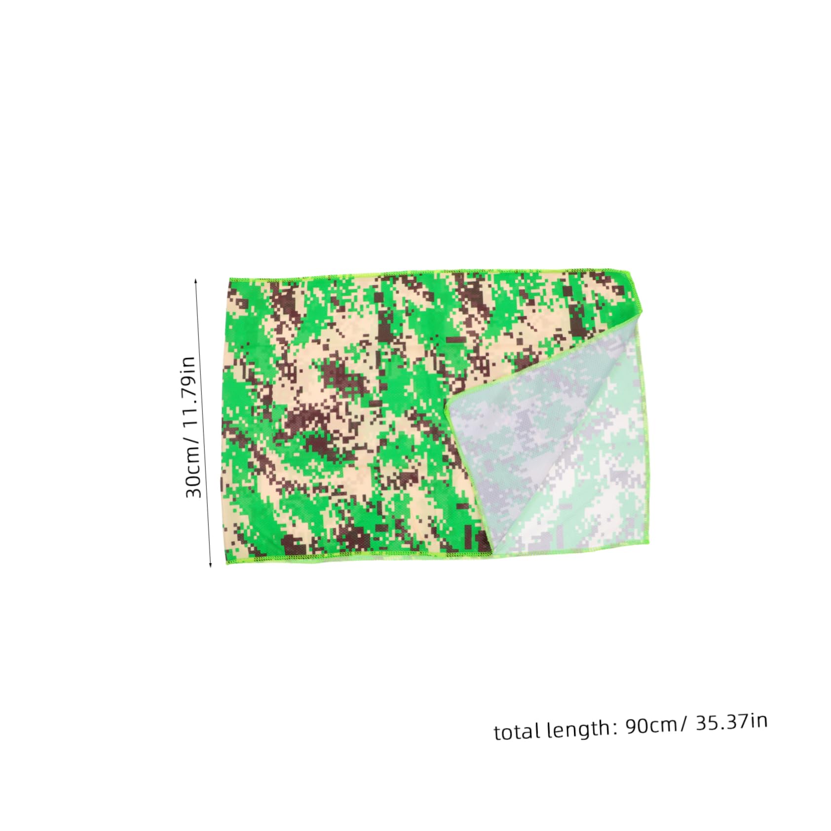 VICASKY 1set Camouflage Printed Cooling Towels Quick Dry Summer Towels for Outdoor Sports for Camping Swimming Yoga Hiking Soft Skin Friendly and Absorbent 3pcs