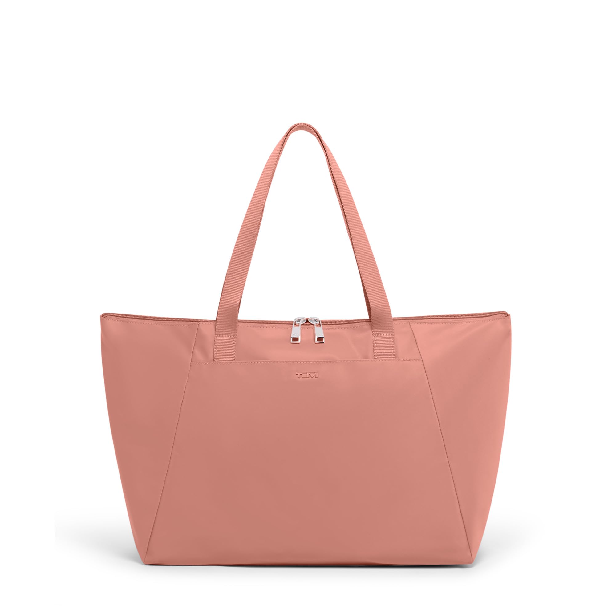 TUMI Just In Case Tote - Packable Travel Tote Bag for Women & Men - Carry Travel Accessories Easily Medium Pink Clay