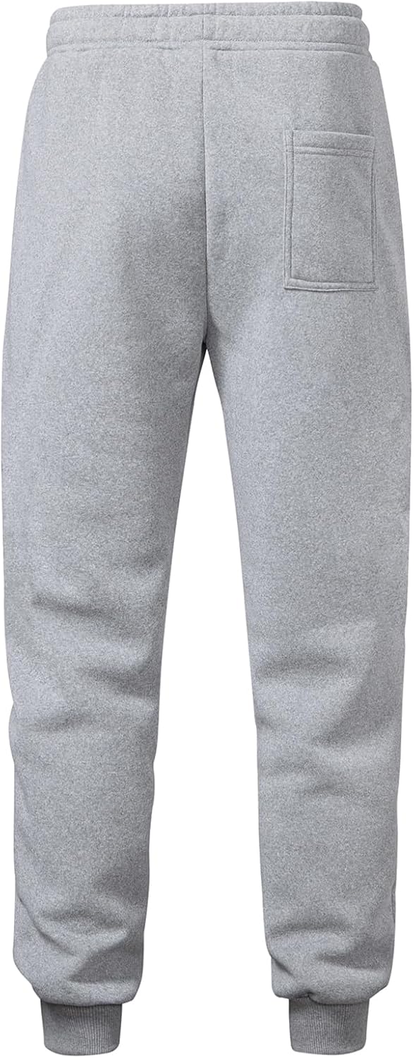 PIDOGYM Men's Fleece Sweatpants Heavyweight Elastic Waist Tapered Joggers Workout Running with Pockets - Image 4