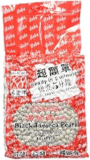 E-Fa Brand Premium Grade Black Tapioca Pearls (6.6 lb) [Bubble Tea]