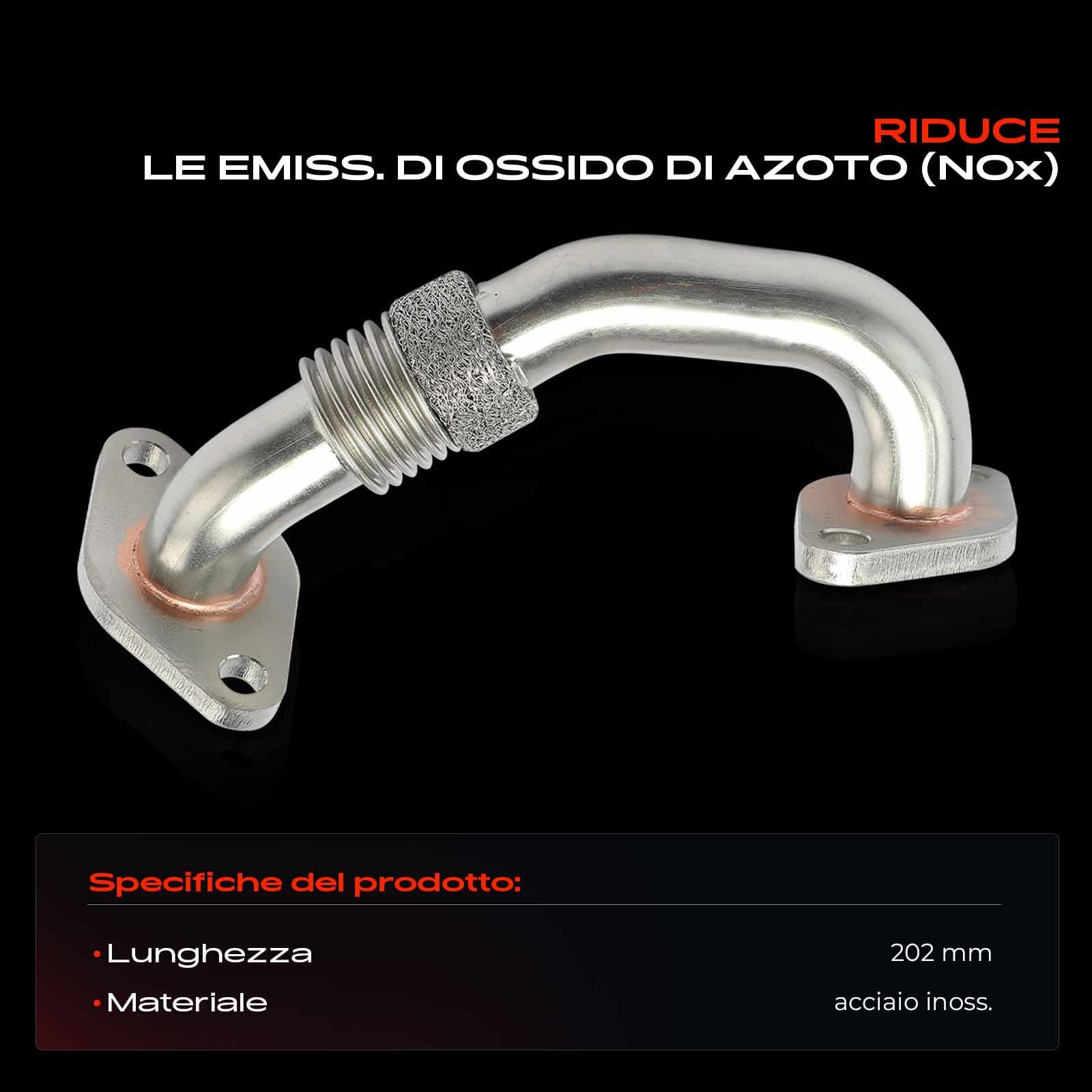 Frankberg Ricircolo dei gas di scarico della valvola EGR 03G131521AE | Compatibile con: A.l.h.a.m.b.r.a 7V8 7V9 ,S.h.a.r.a.n 7M6 7M8 7M9