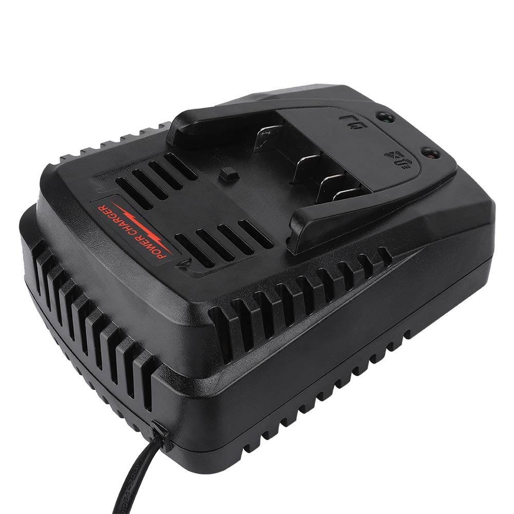 AL1820CV Cargador De Repuesto, Adaptador De Cargador De Iones De Litio Adaptador De Batería De Litio Cargador Para Batería Bosch Batería De Litio De 14,4 V A 18 V(Enchufe de la UE)