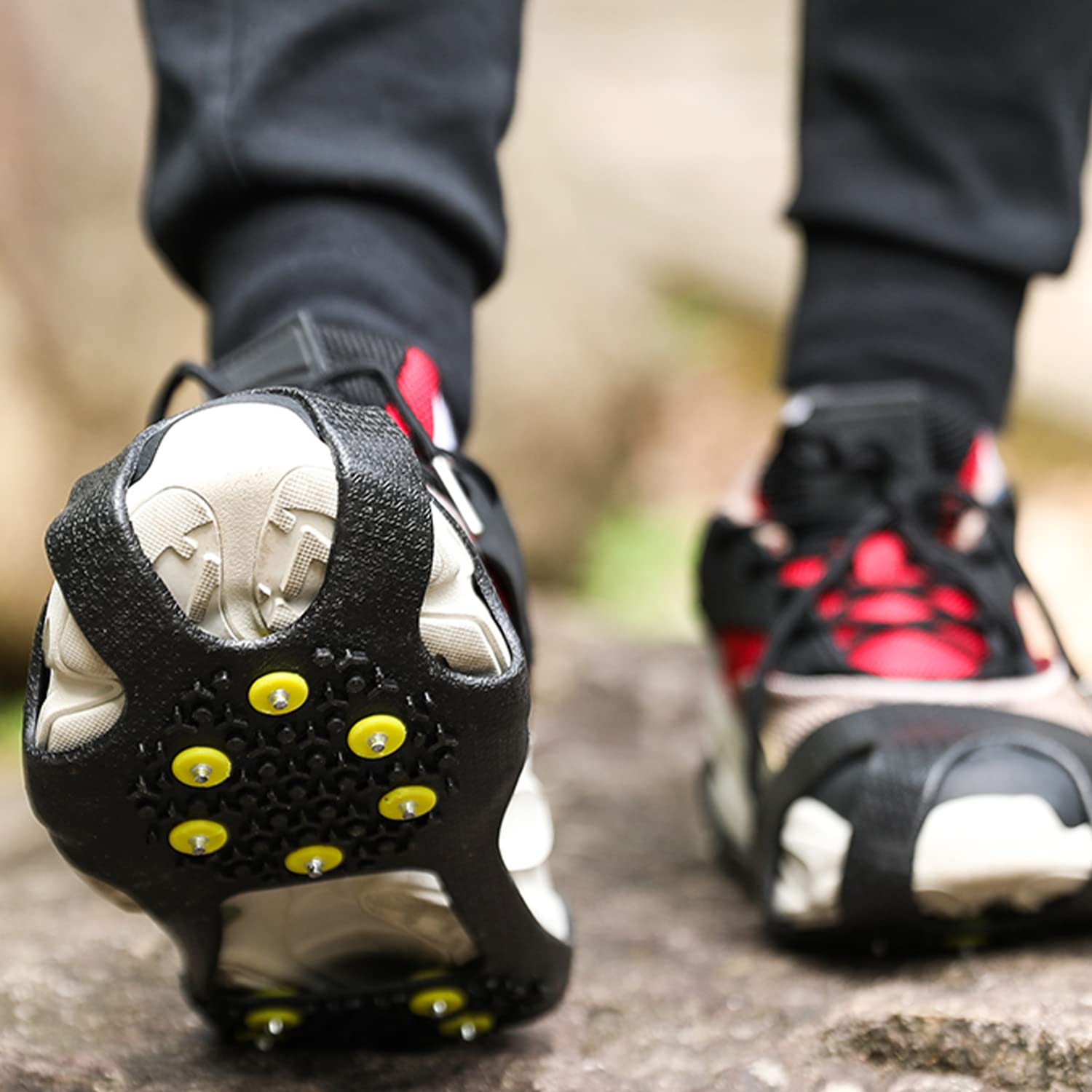 Antislip noppen voor bergschoenen met 10 tanden, noppen voor schoenen