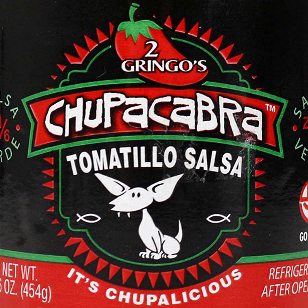 spicygem ② 【used品】 Amazon.com: 2 Gringos Chupacabra Salsa Verde 16 Oz Tomatillo