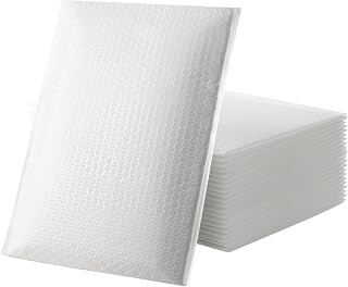 zmybcpack White Bubble Mailers 10.5x16 Inch, 30 Pcs