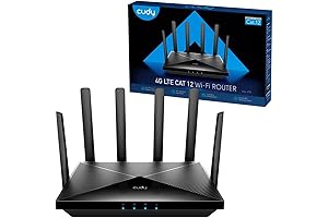 Cudy P5: Superfast 4G LTE Cat 12 Dual Band WiFi Router