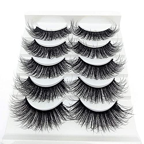 KISSNOWY Manga Lashes Natural Look , Single Individual Lashes Wispy Cluster Lashes Extension for Cosplay Japanese Anime Makeup False Lashes (F-01)