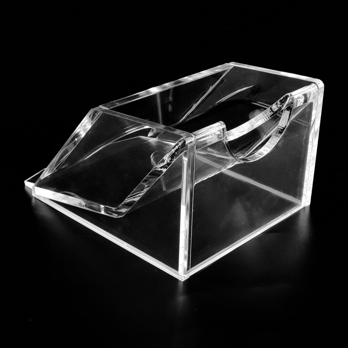 Orivin 1 Deck Acrylic Dealer Dealing Shoe for Card Games - Image 2