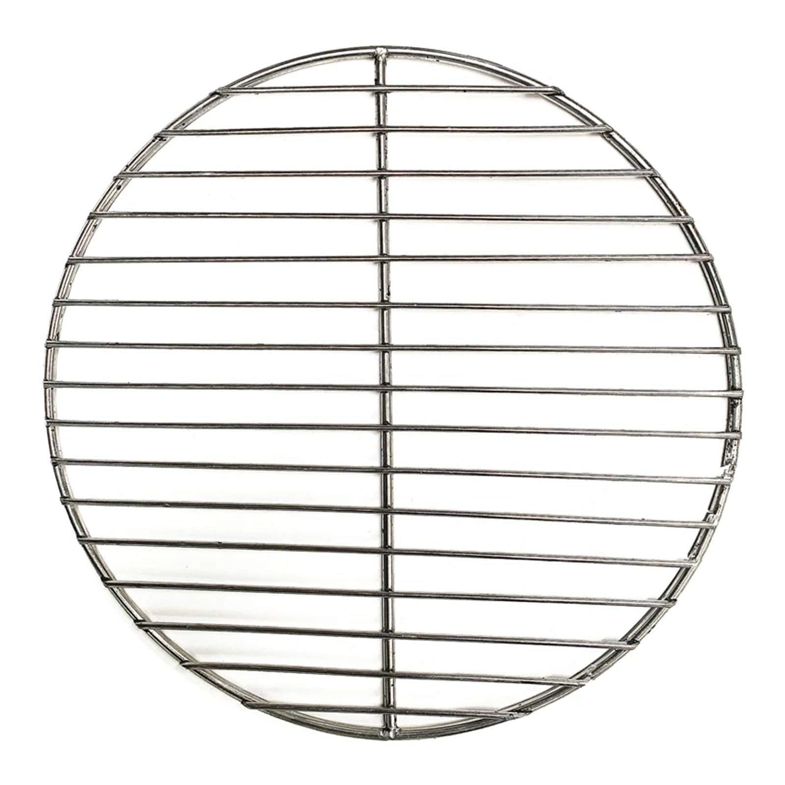 Parrilla Barbacoa Parrilla de Barbacoa Redonda de Acero Inoxidable, Redes for Asar Tocino en casa, Accesorios de Barbacoa, Rejilla Antiadherente for Barbacoa(32cm Diameter)