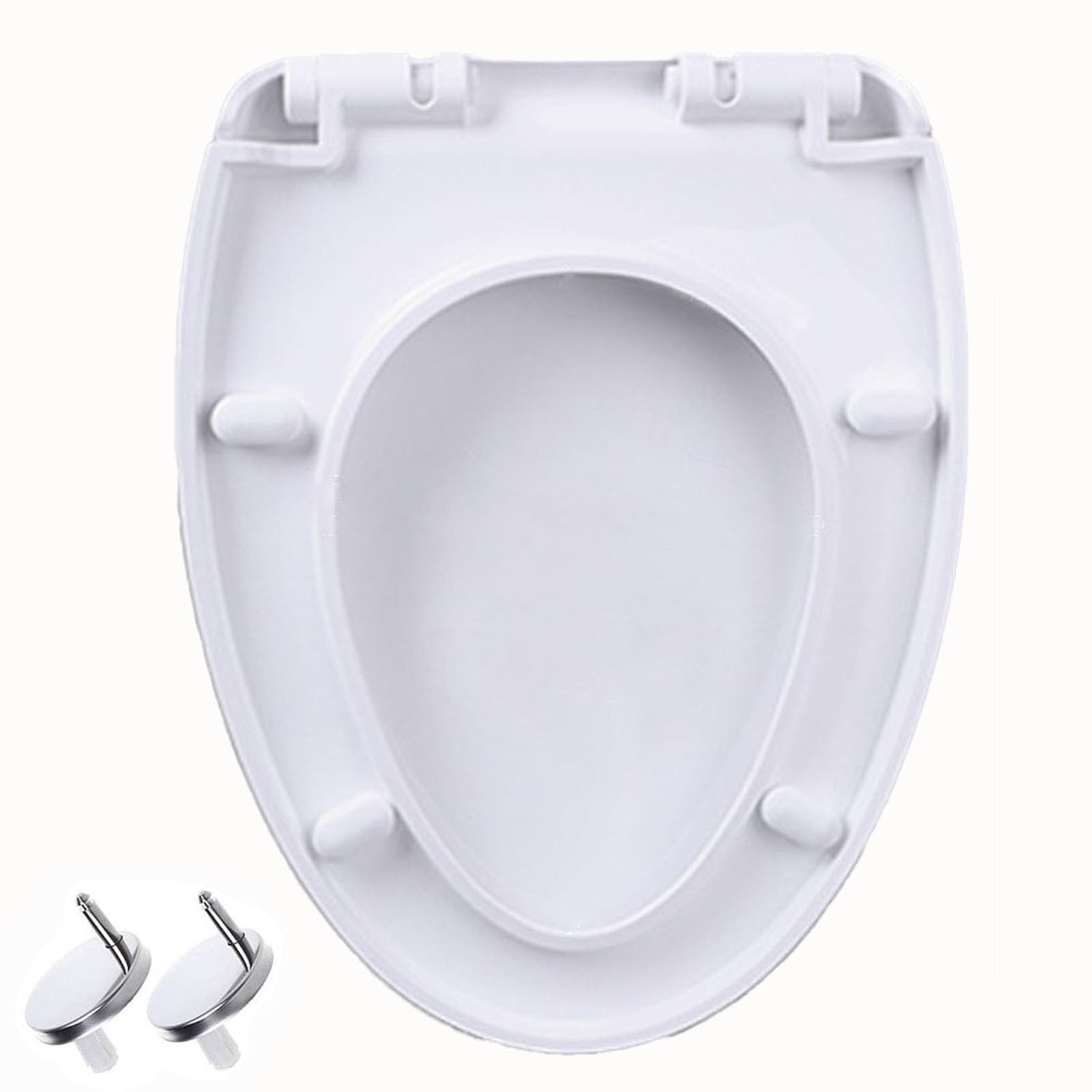 Dxpsxjl One Color Toase, Seat, Adjustable, Lightweight, Durable, Portable, User-Friendly, Compact, Slow, Close, Toilet, Quick, Release, 360