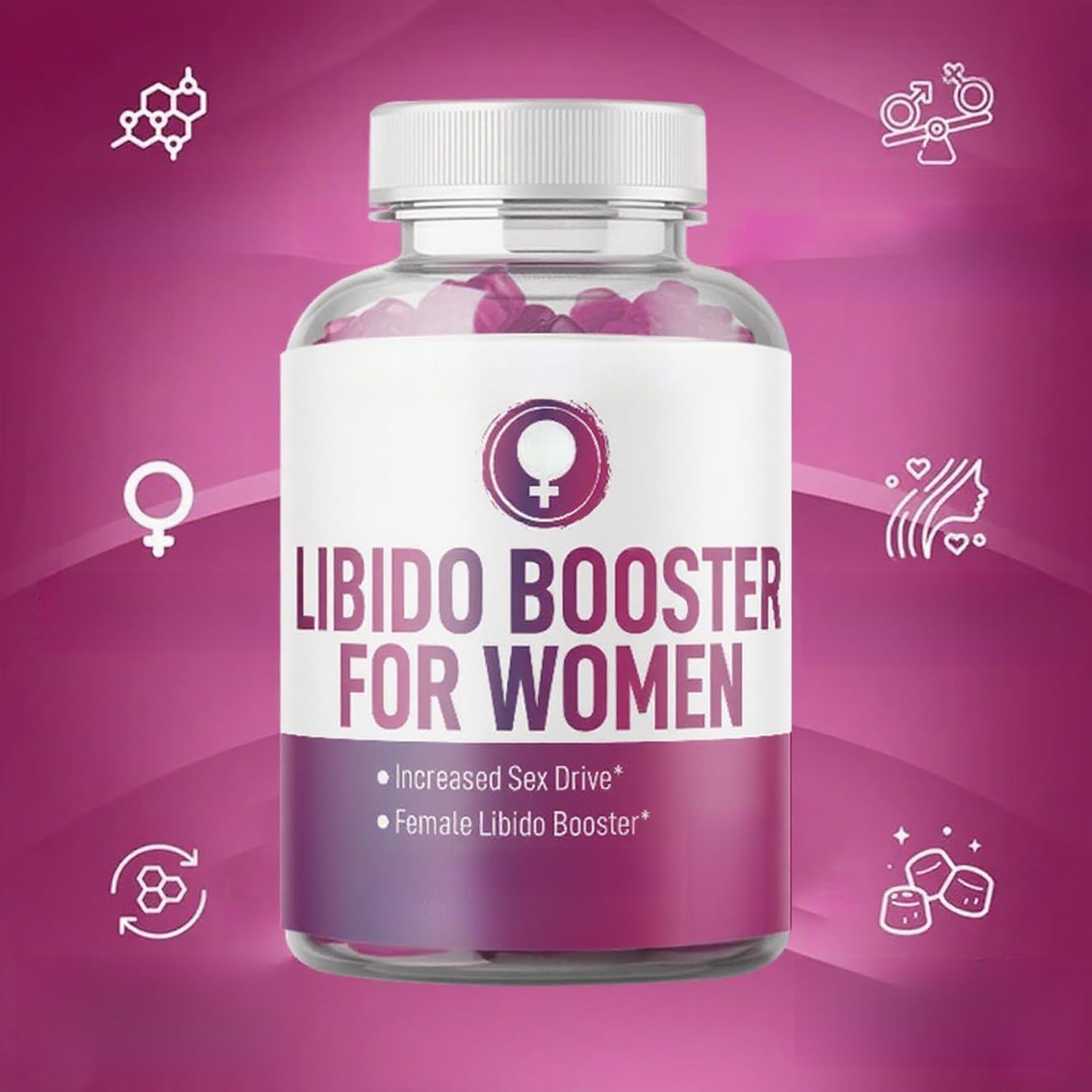 Booster della libido per donne-complesso di vitalità femminile per aumentare la passione e l'equilibrio dell'umore
