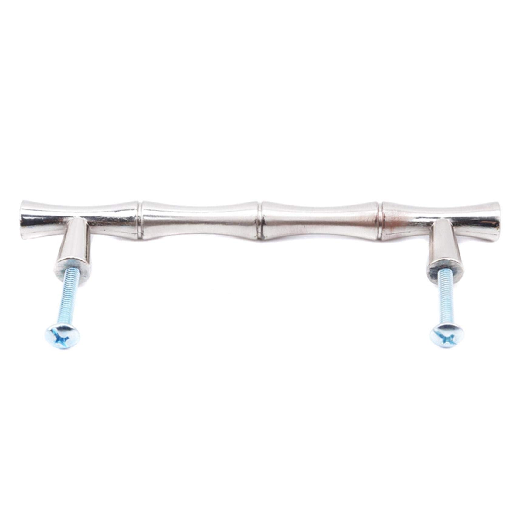 TraveTRTraveT Bamboo Shape Door Knob Kitchen Cabinet Cupboard Handles,96mm,4.920.98 inch