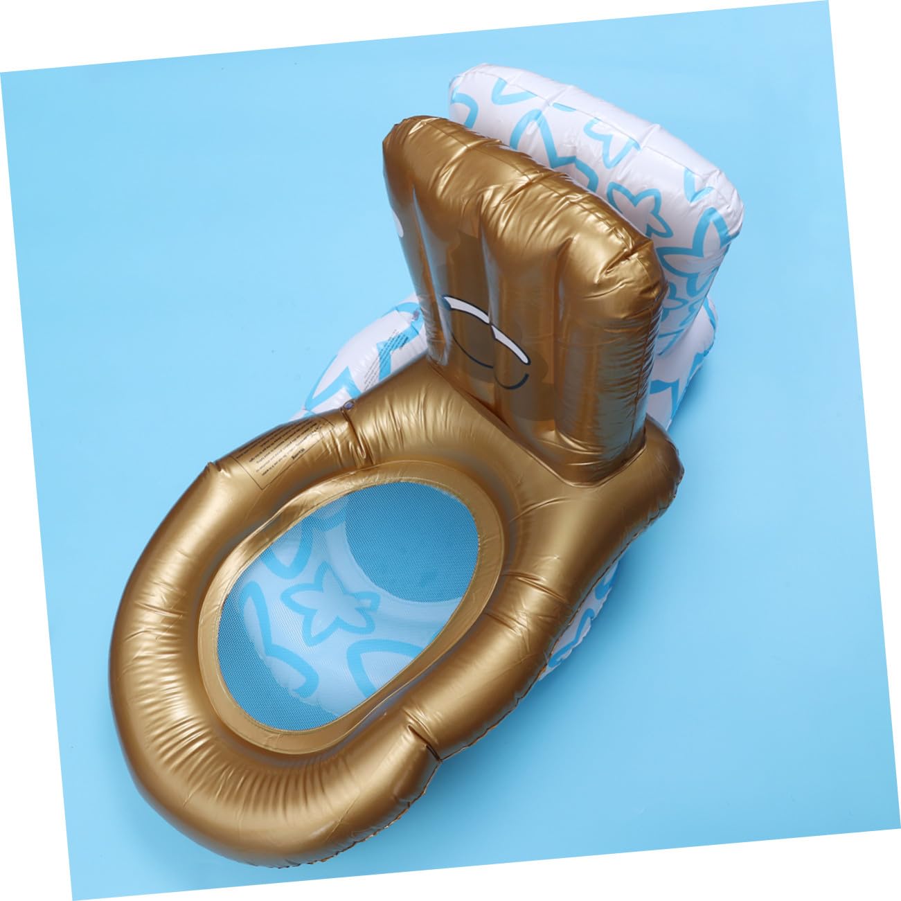 minkissy Bouée Piscine Gonflable Siège Toilettes Drôle PVC pour Adultes Anneau Flottant Dété Facile à Gonfler pour Fête et Plage