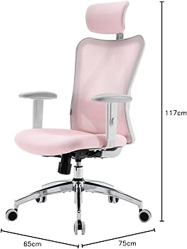 Amazon | SIHOO M18 オフィスチェア デスクチェア 人間工学