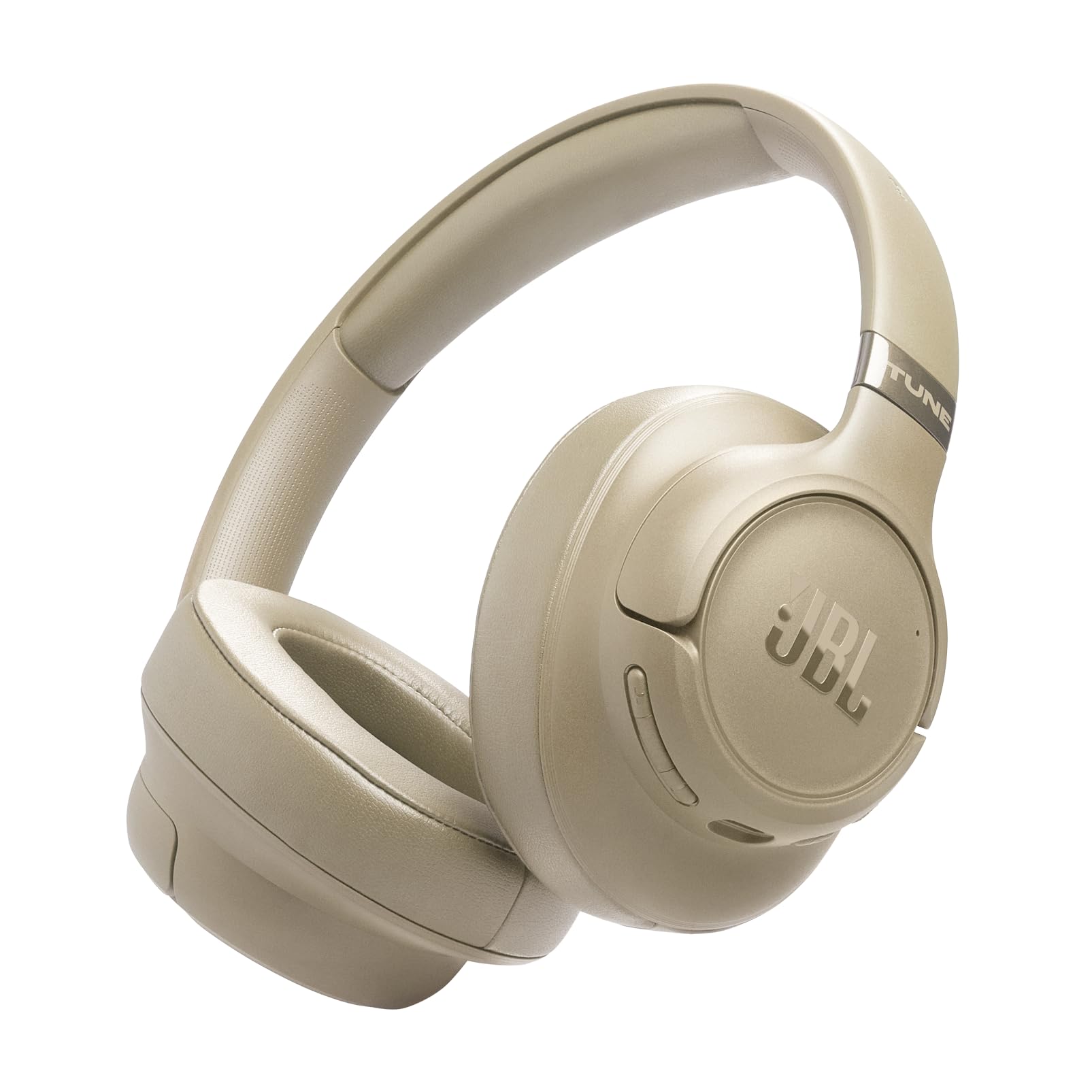 JBL Tune 780NC Wireless Over-Ear Adaptive Noise Cancelling Headphones with Hi-Res JBL Pure Bass & Spatial Sound, 76H Battery Life, 2-Mic Calls, Bluetooth 6.0, App Support – Beige (JBLT780NCBEG) Tune 780 NC Beg