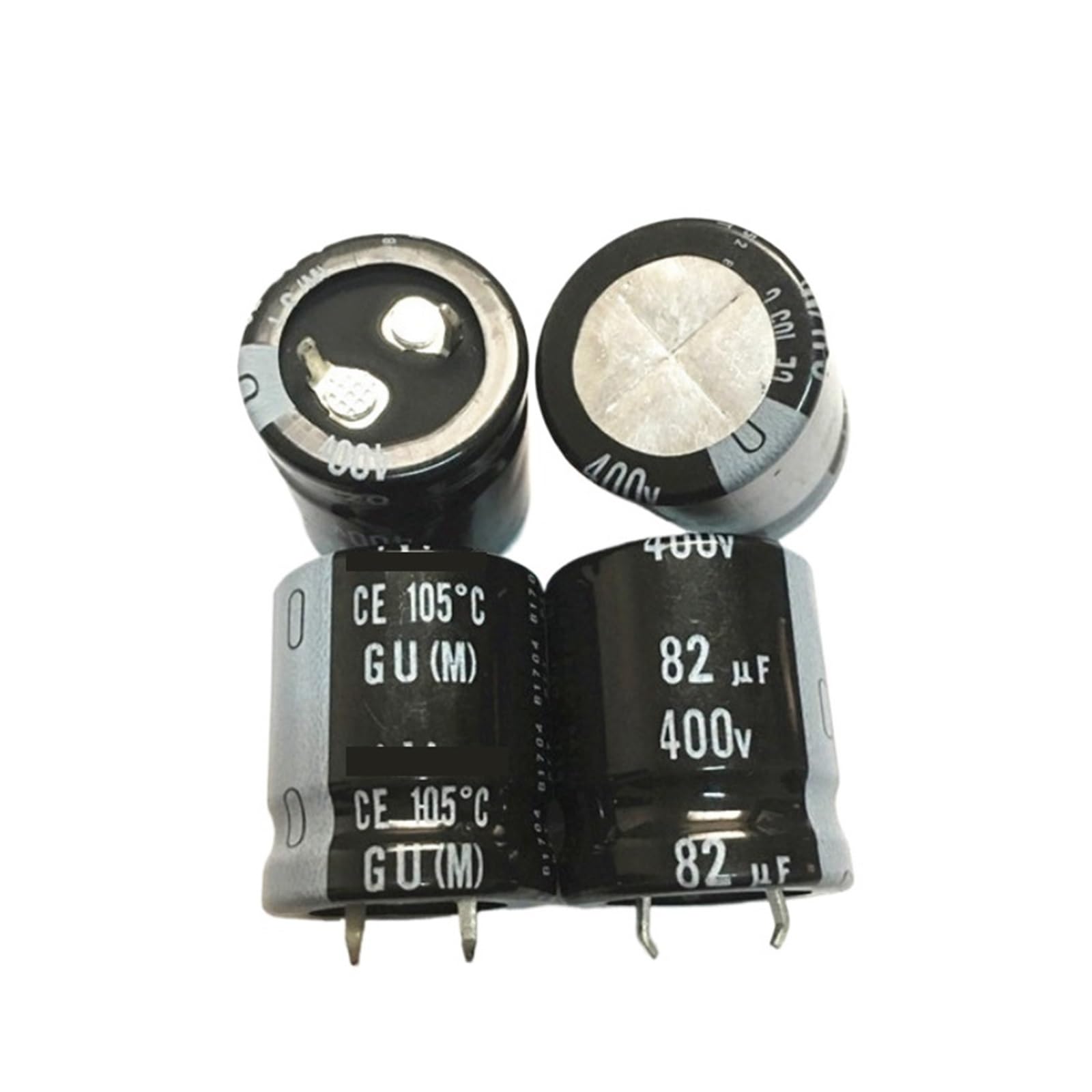 ICXLPMC (1PCS 400V82UF 22X25 electrolytic capacitor 82UF 400V 22 * 25 GU 105