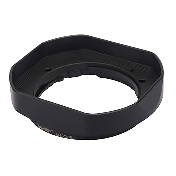 Amazon | haoge メタル 正方形 レンズフード + フードキャップ