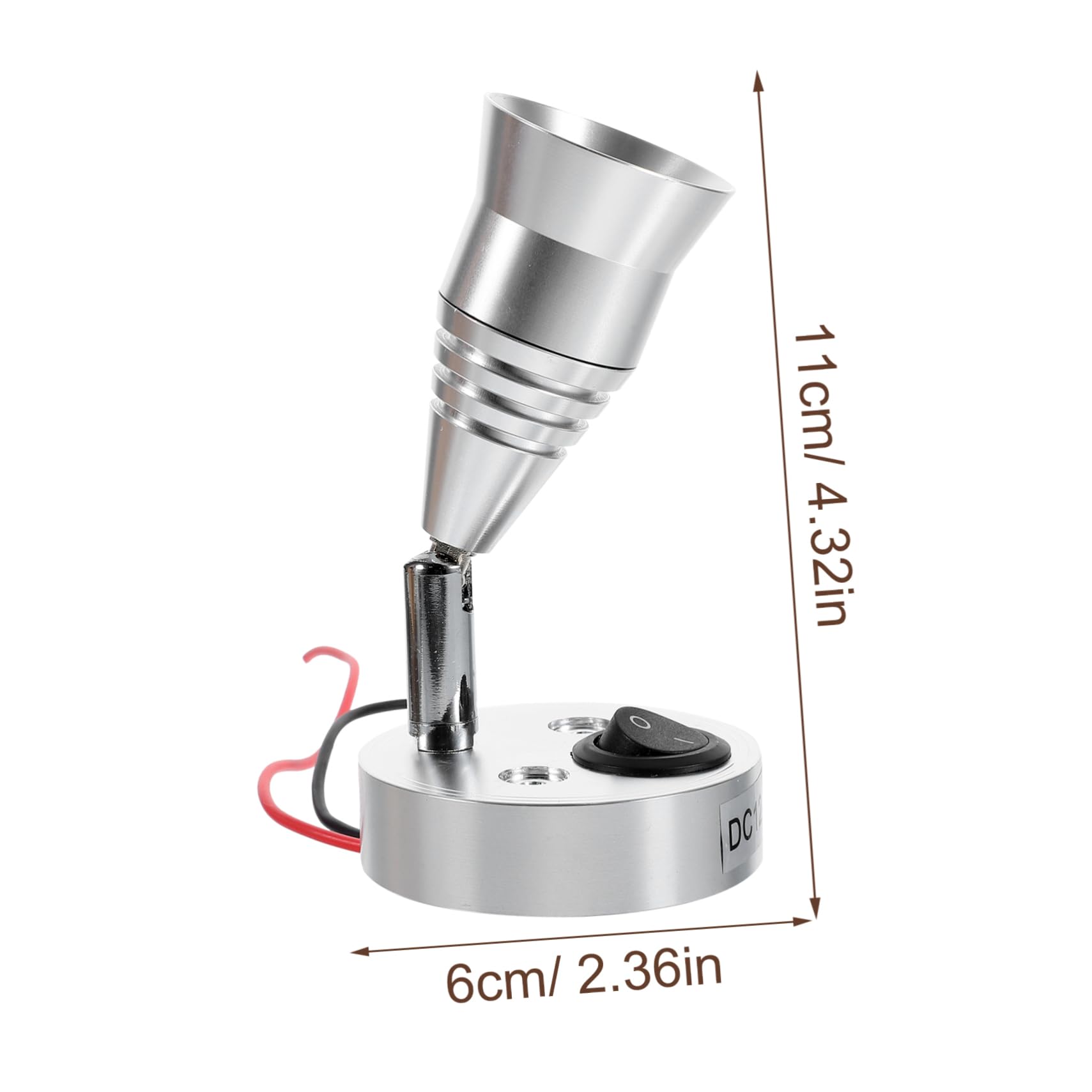 Cabilock Rv LED Reading Lamp with Compatibility Warm White Light Compact and Energy Efficient for Reading Rvs and Campers for Study and Work