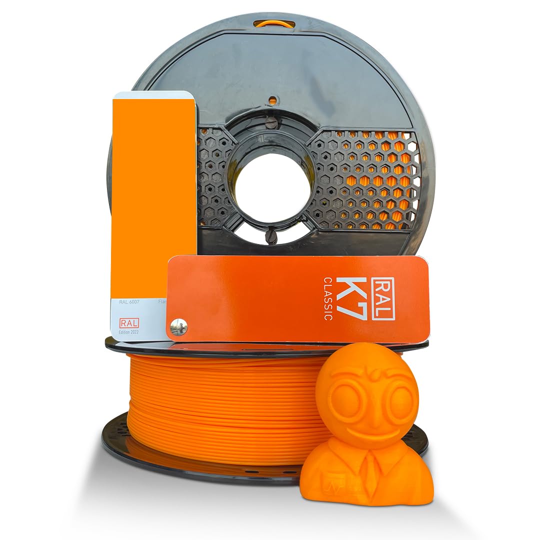 NFIL3D 1.6KG HS PLA+ Fluro Orange - 3D Printer Filament | Filaments for 3D Printer| 1.75mm| Accuracy - +/- 0.015mm | 1000g 3D Filament, 250g Spool & 350g Packaging Weight (Total Weight 1.6KG)-image-13